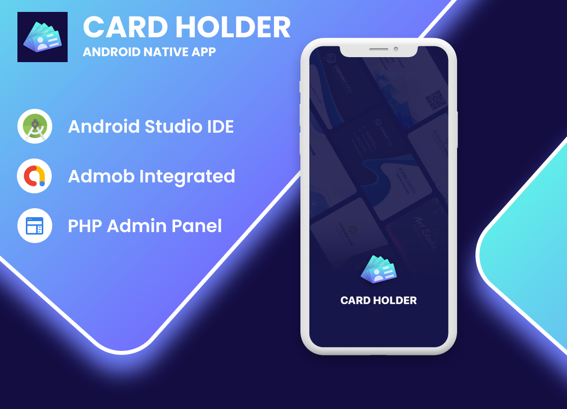 Visiting Card Holder with Admin Panel - Android (Kotlin)