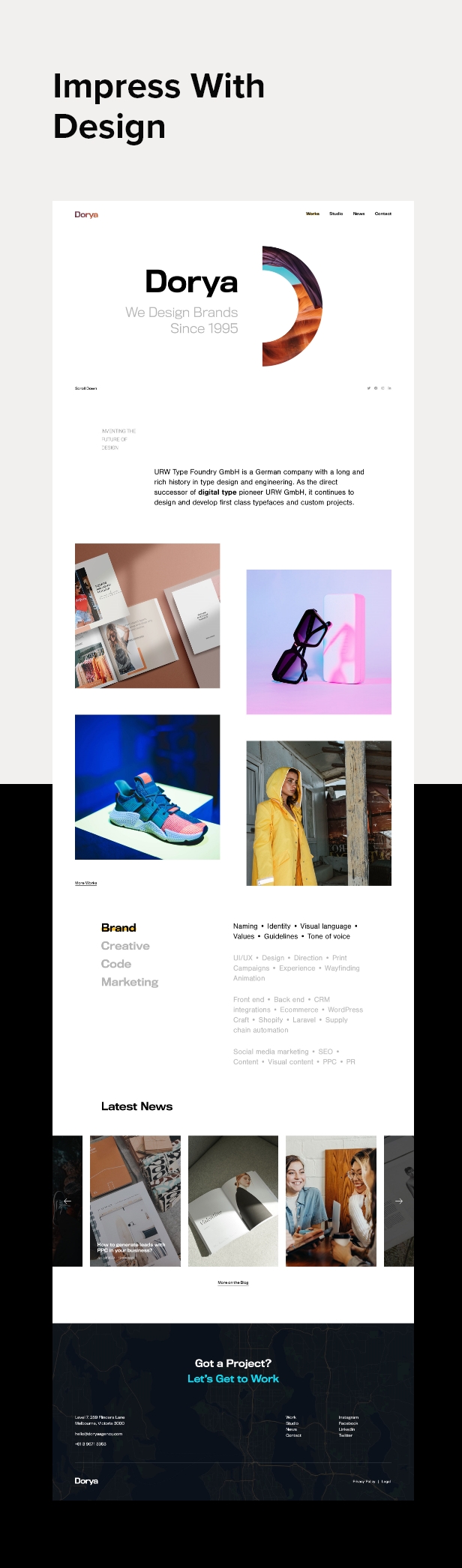 Dorya Creative Agency HTML Template