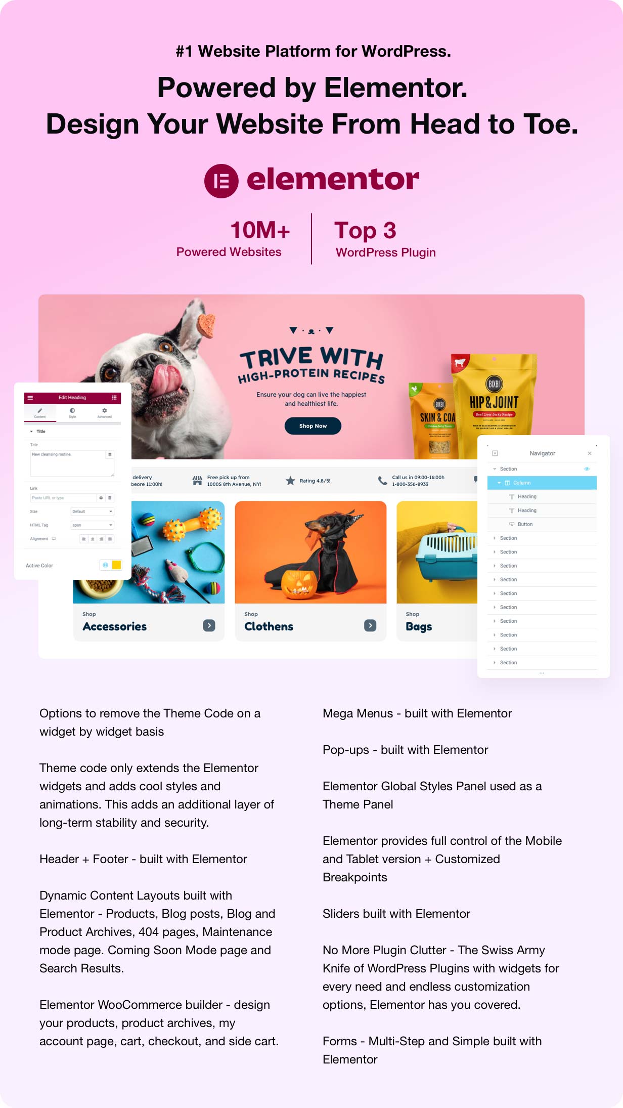 PetMania Pet Care Shop Ecommerce WordPress by vamtam ThemeForest