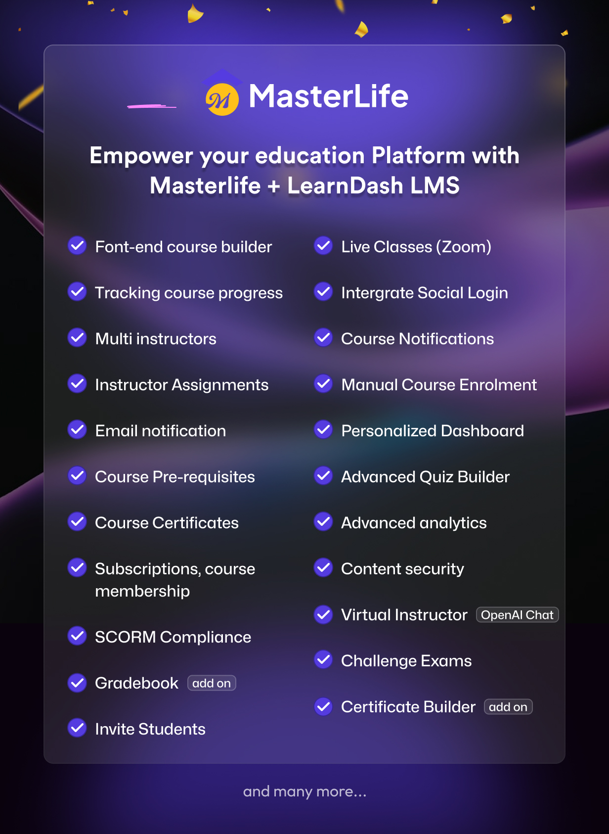 MasterLife - Education LMS & Online Coaching Courses WordPress Theme