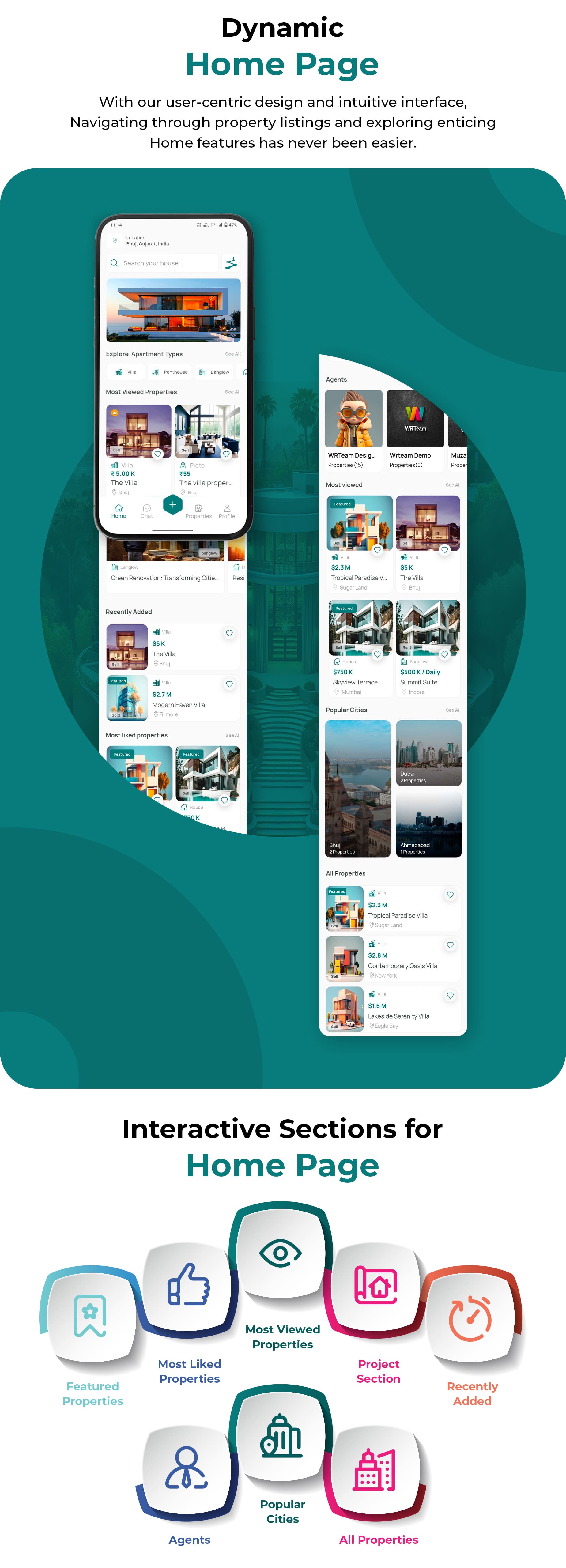 eBroker - Real Estate Property Buy-Rent-Sell Flutter app with Laravel Admin Panel | Web Version - 12