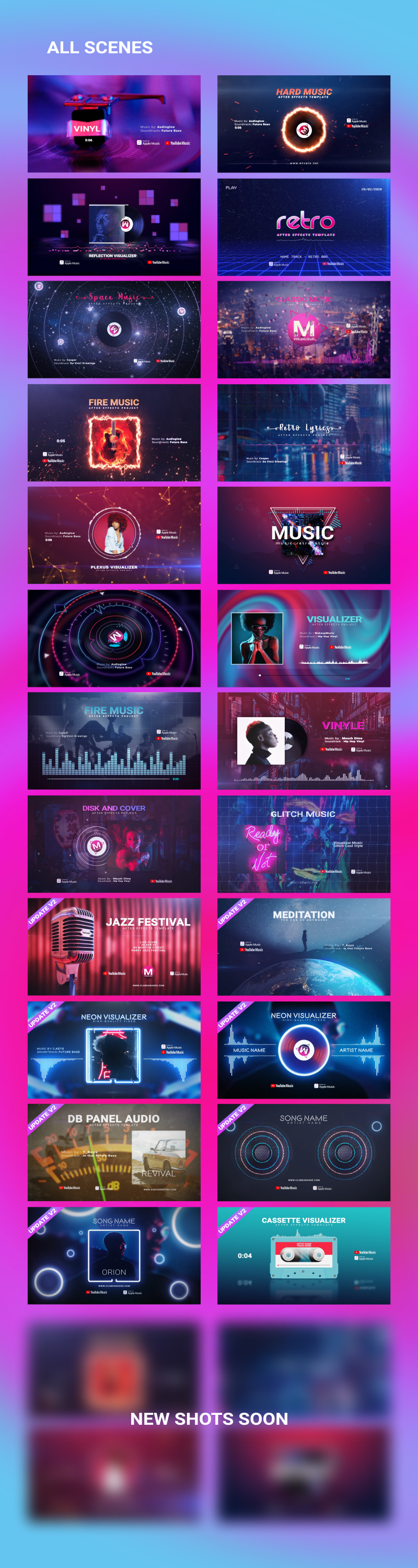 Music Visualizer Pack - 5