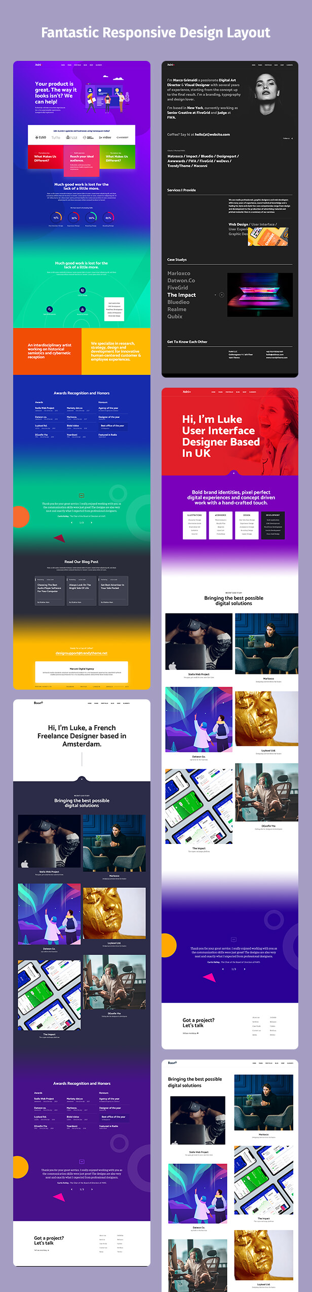 Creative WordPress Theme