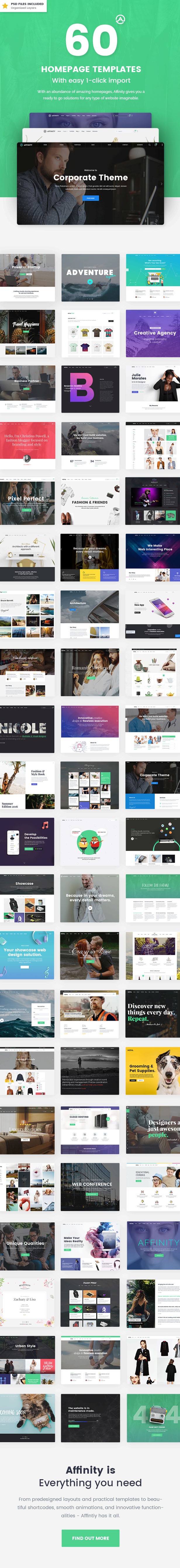 Affinity - Multipurpose WordPress Theme - 1