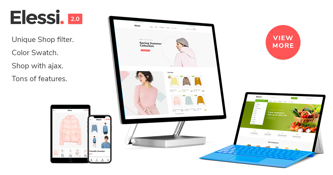 Flozen - WooCommerce AJAX WordPress RTL Theme - 10