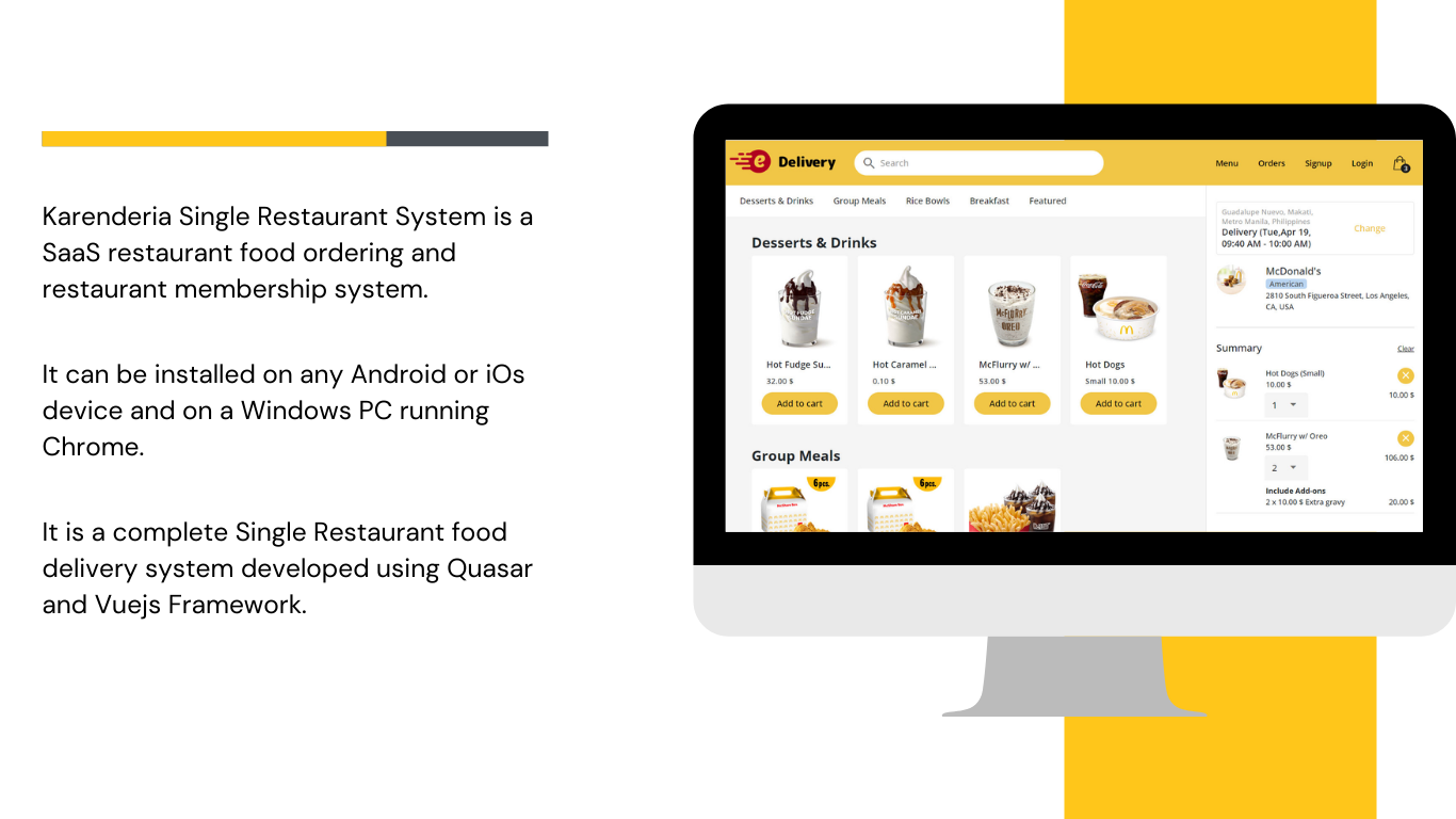 Karenderia Single Restaurant Website Food Ordering and Restaurant Panel - 5