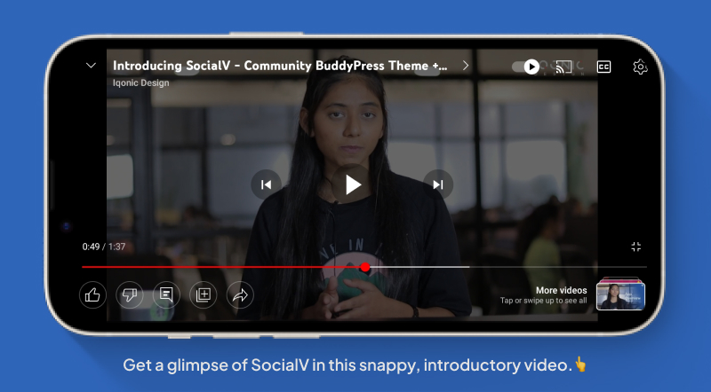 SocialV - Social Network and Community BuddyPress Theme - 19