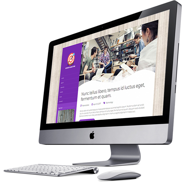 Target - Responsive Blogger Theme - 1