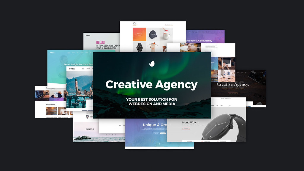 Creative Agency // Website Presentation - 2