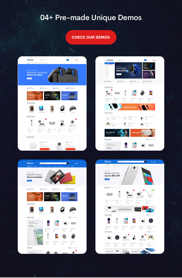 Rozer - Digital eCommerce WordPress Theme