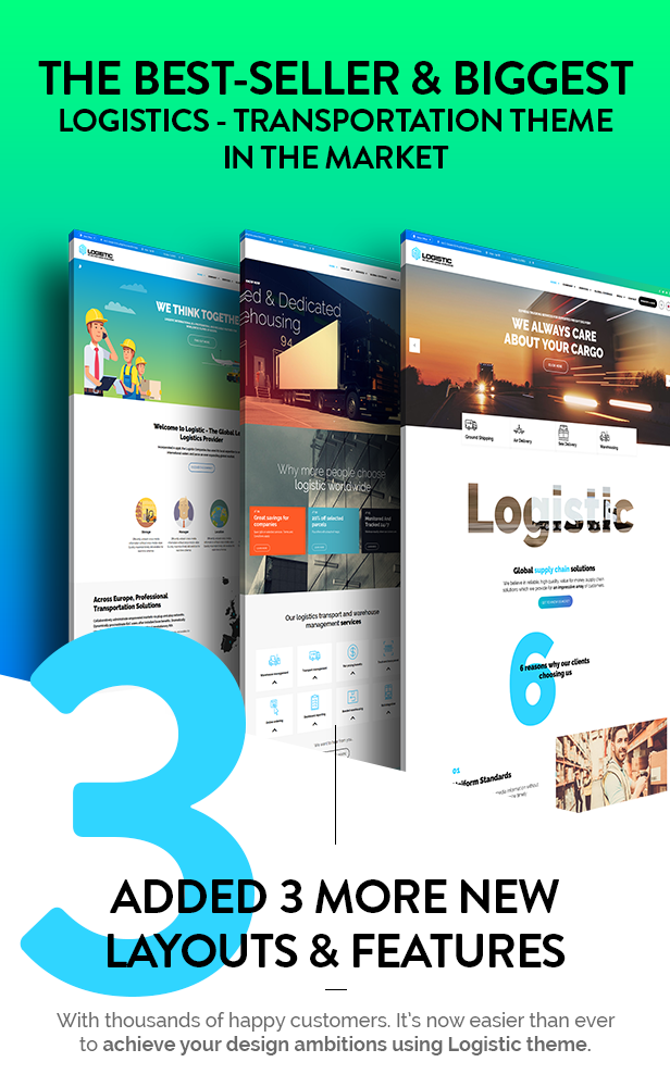 Logistic - WP Theme For Transportation Business - 2