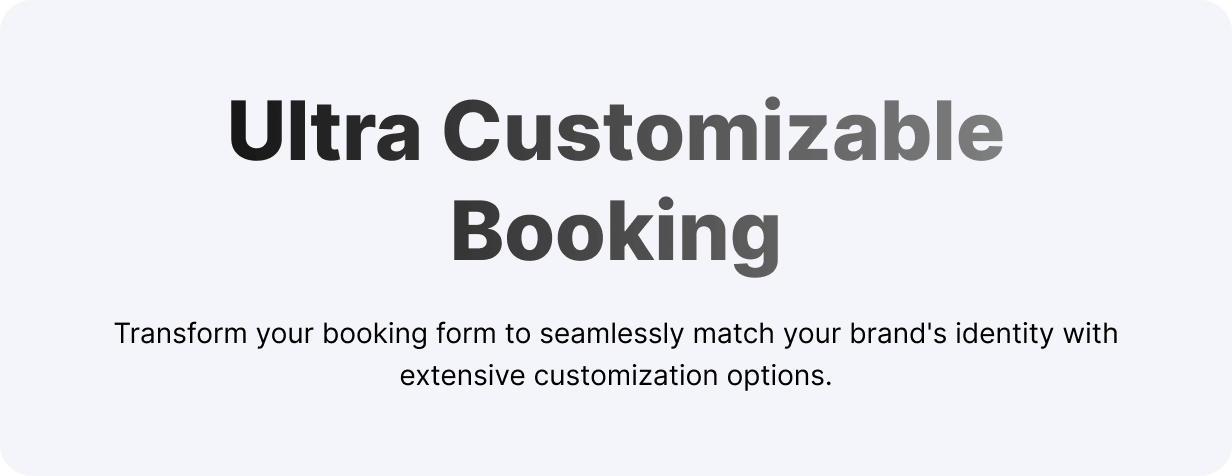 Booknetic - Ultra Customizable Booking Panel