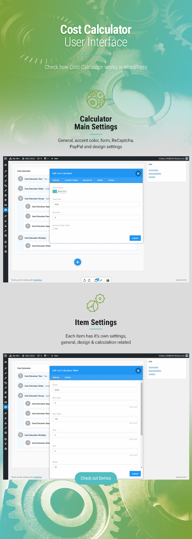 Cost Calculator WordPress - 9