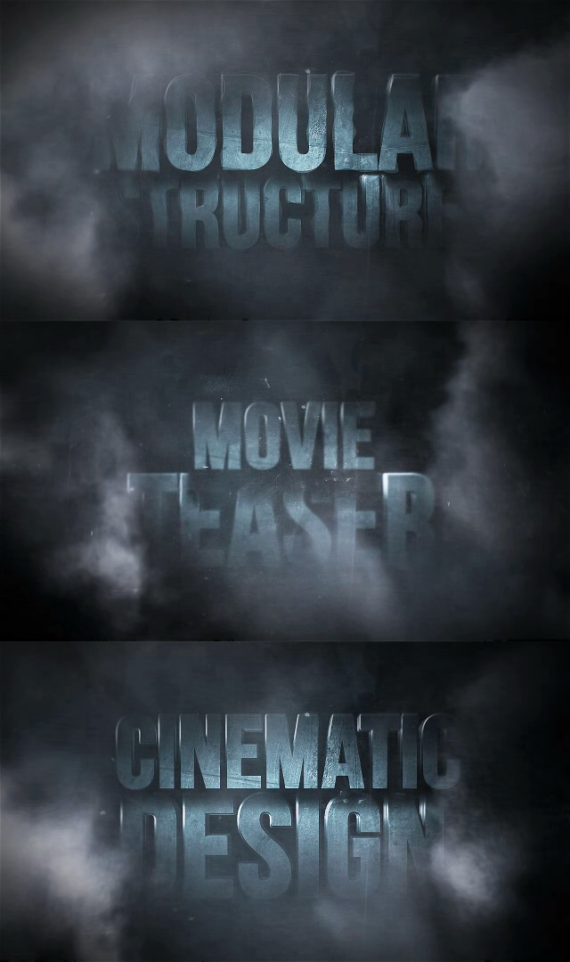 After Effects Templates Blockbuster Titles 