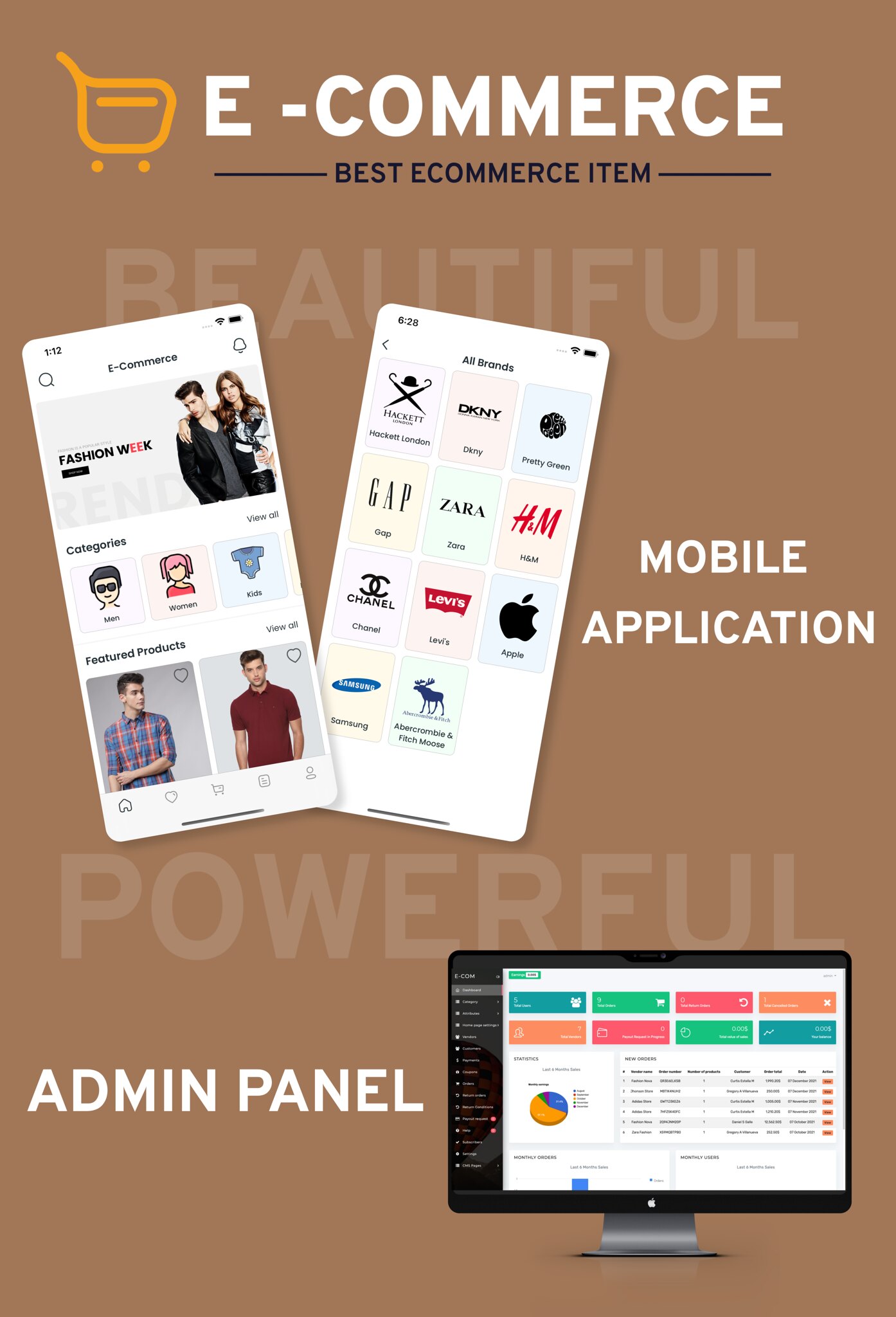 eCommerce - Multi vendor ecommerce Android App with Admin panel - 5