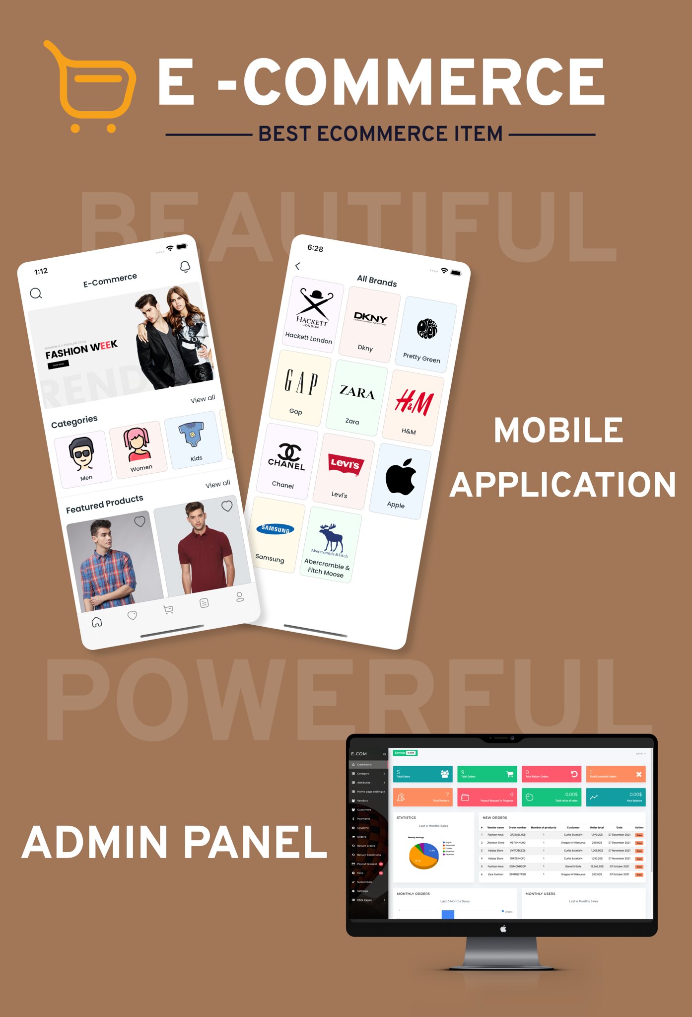 eCommerce - Multi vendor ecommerce Flutter App with Admin panel - 9