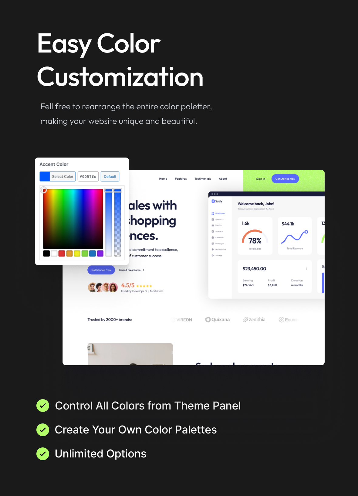 Suzly - SaaS & Startup Elementor WordPress Theme - 5