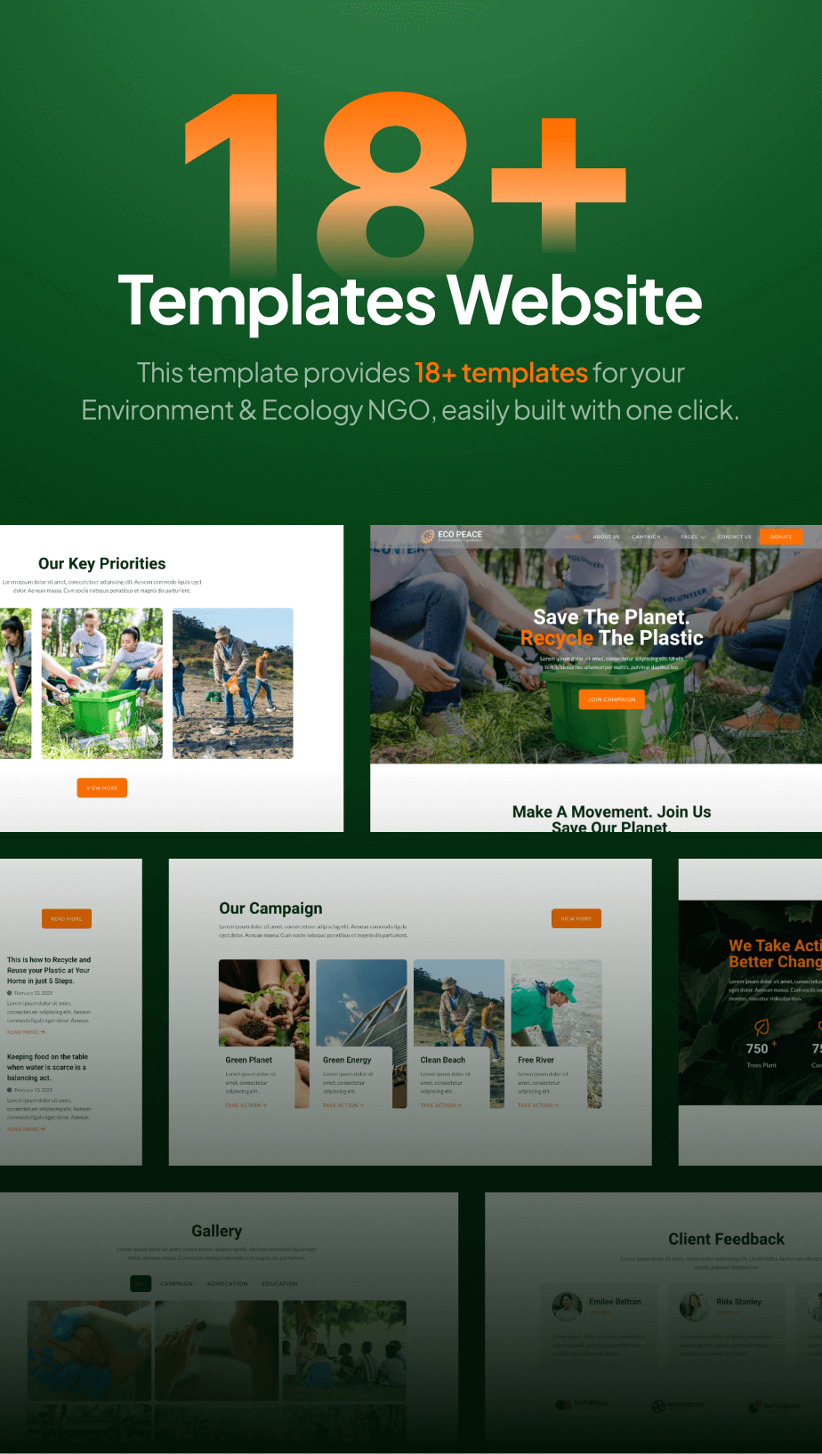 EcoPeace – Environment & Ecology NGO FSE WordPress Theme - 4