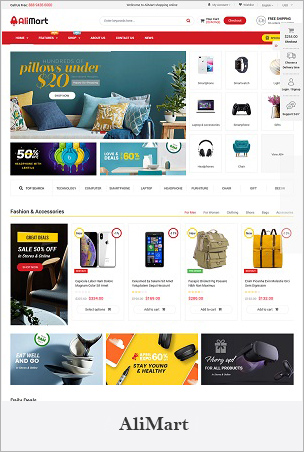 AliMart - Multipurpose Premium Sections Shopify Theme