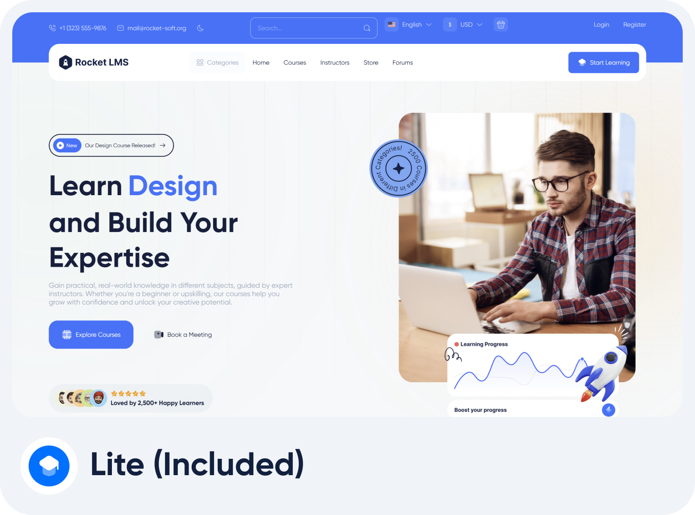 Rocket LMS - Learning Management System - 1