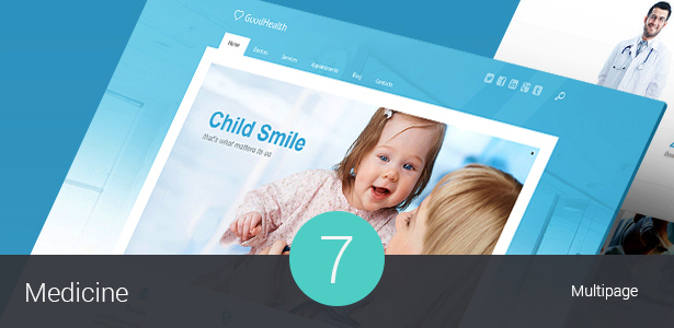 Medical & Health WordPress theme