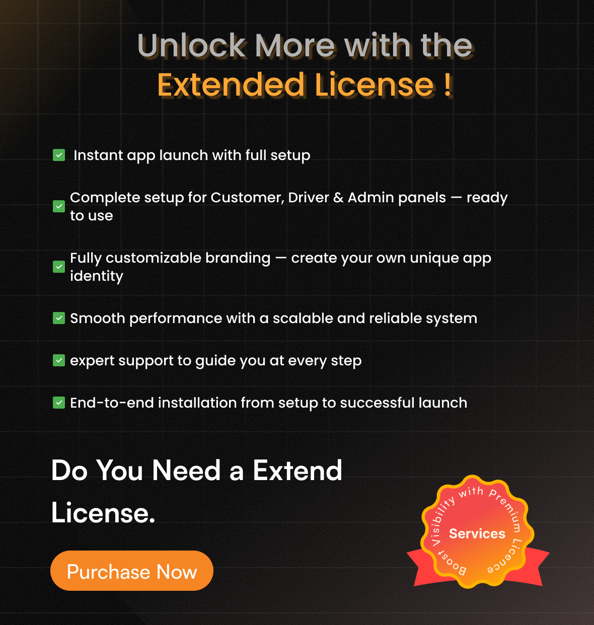 Buy MyTaxi with Extended License