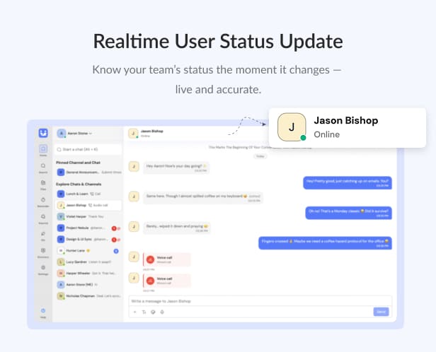Teamwise – Smart Messaging, Audio & Video Calling for Modern Teams