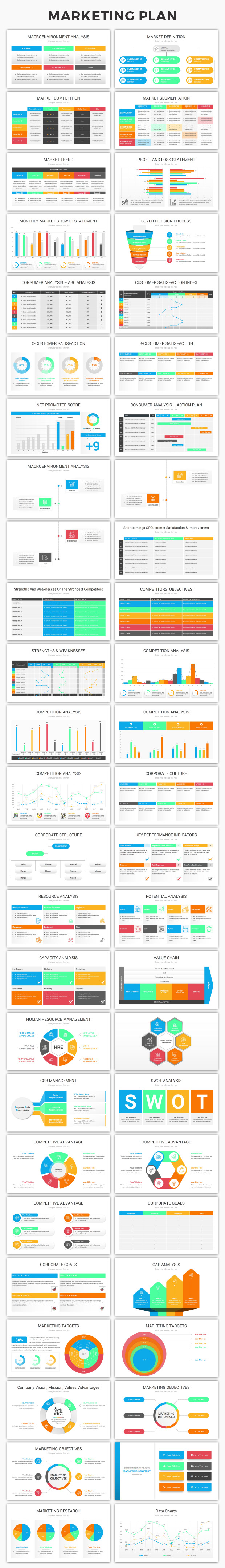 Infographics Complete Bundle PowerPoint Templates - 31
