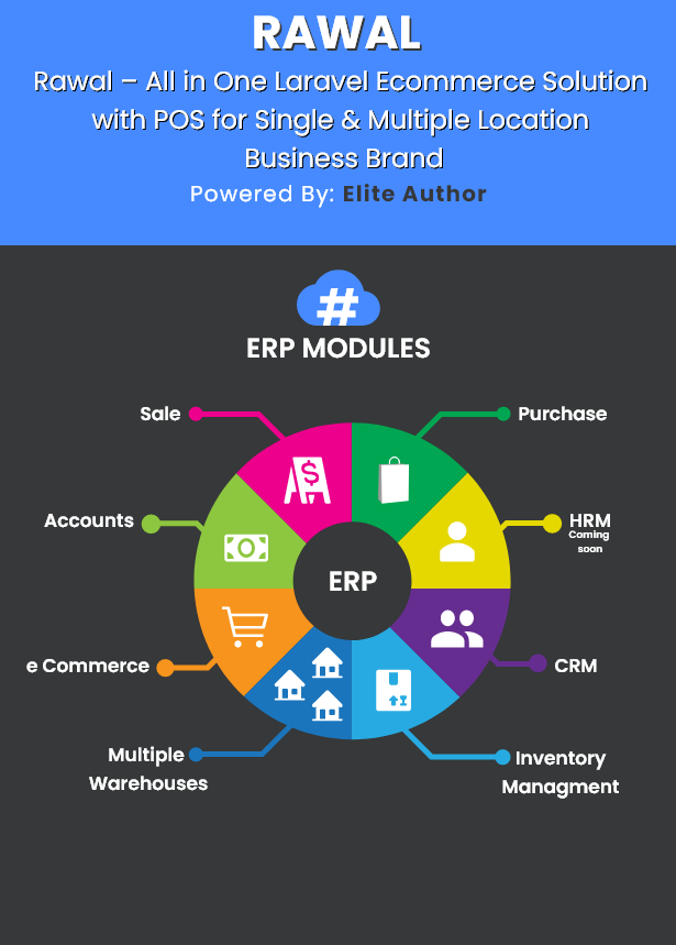 Rawal – Ionic & Laravel Ecommerce Solution with POS for Single & Multiple Location Business Brand - 2