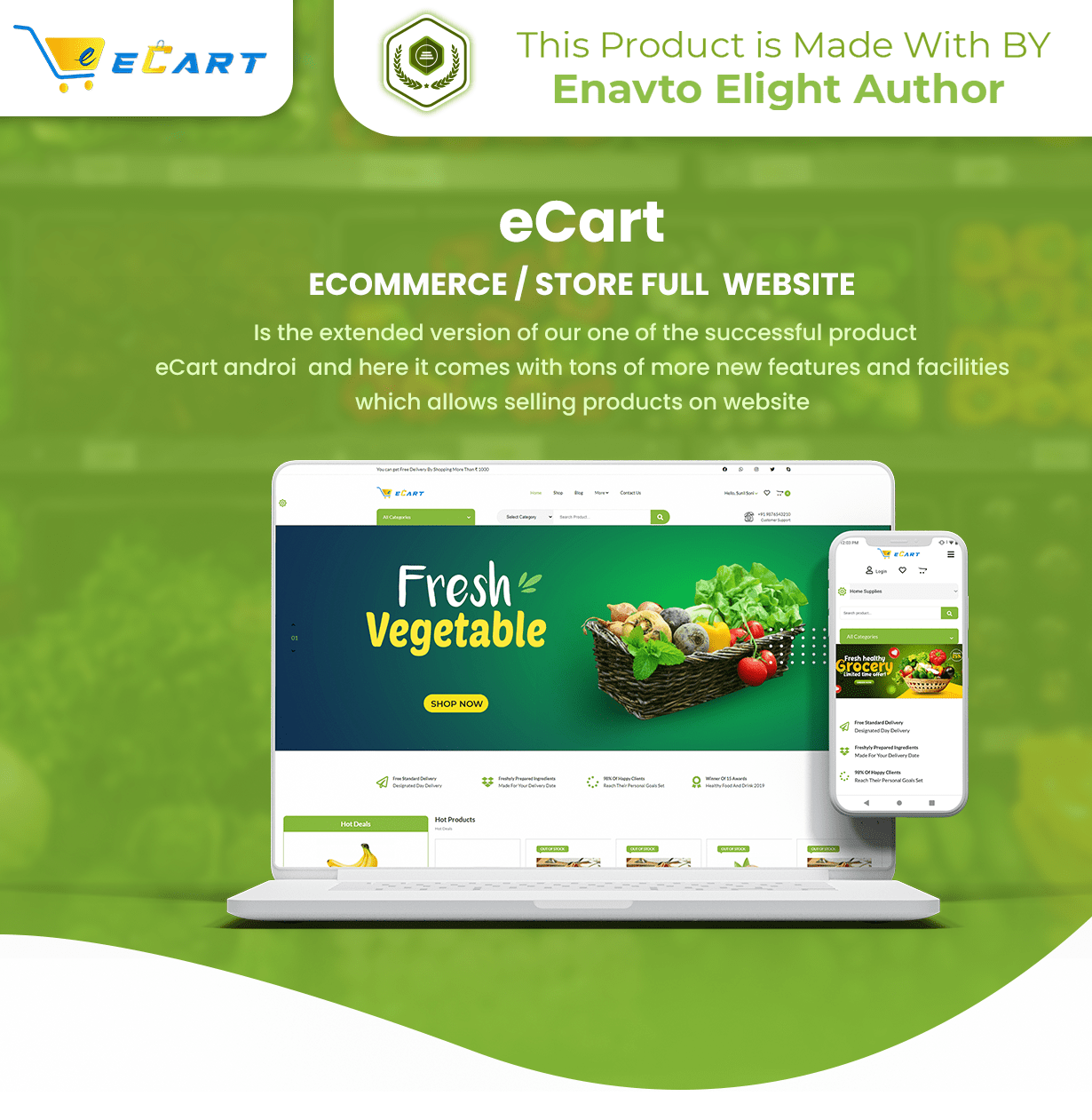 eCart Web - Ecommerce / Store Full Website - 1