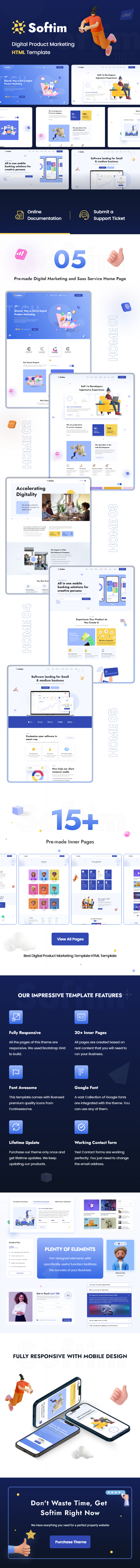 Softim - IT Solution Saas Startup HTML Template - 5