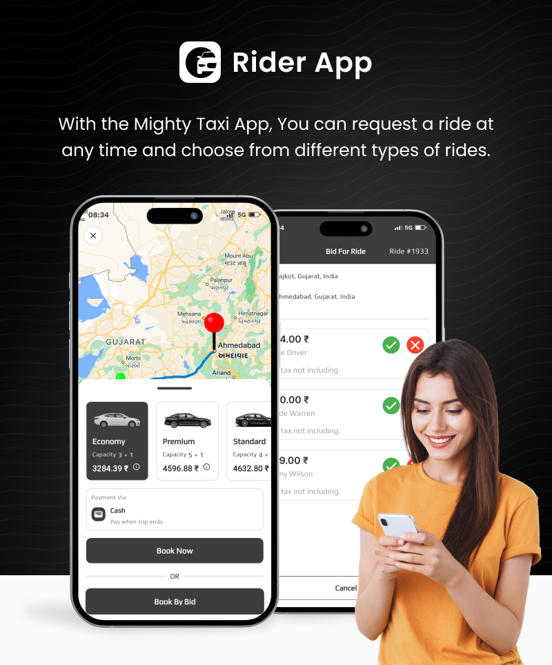 Taxi - Flutter Online Taxi Booking Full Solution with Bidding | User | Driver | Admin Laravel Panel - 20