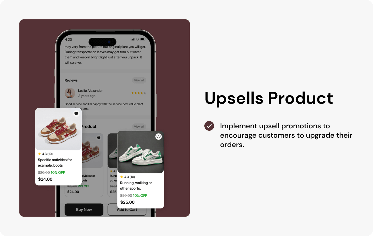 Shoes Store App - E-commerce Store app in Flutter 3.x (Android, iOS) with WooCommerce Full App - 13