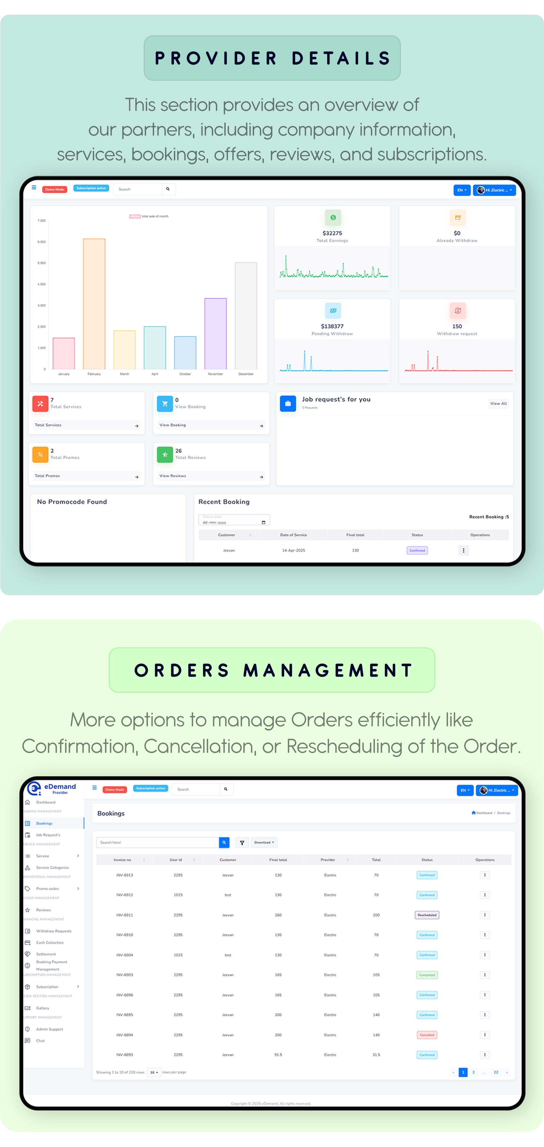 eDemand – Multi Vendor On-Demand Handyman Service App with Flutter & Web Version with PWA Support - 41