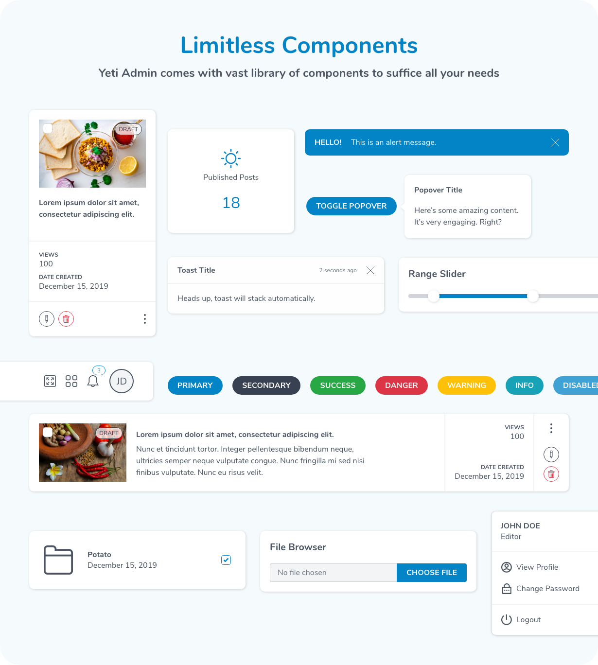Yeti - Limitless Components