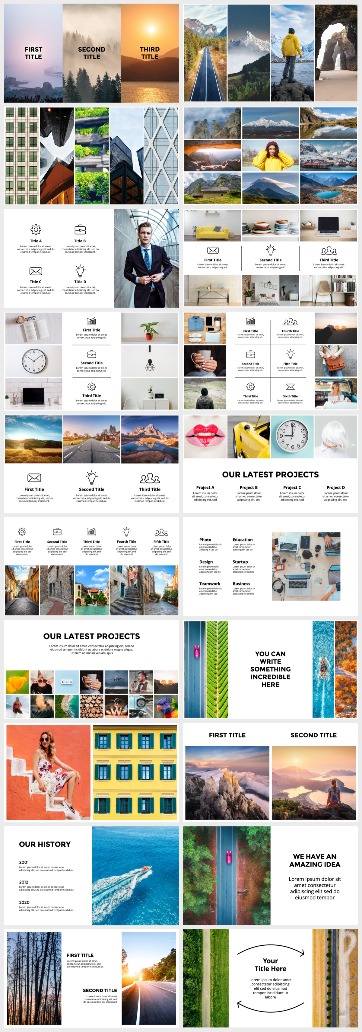 Wowly - 3500 Infographics & Presentation Templates! Updated! PowerPoint Canva Figma Sketch Ai Psd. - 237