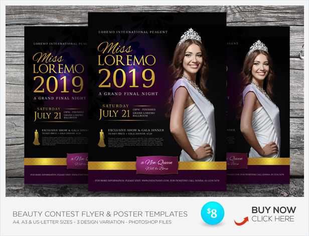 Free Pageant Flyer Template Download In Word, Google Docs,, 47% OFF