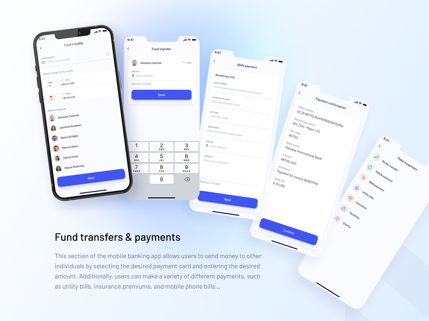Nexipay - Banking Mobile App XD Template - 4