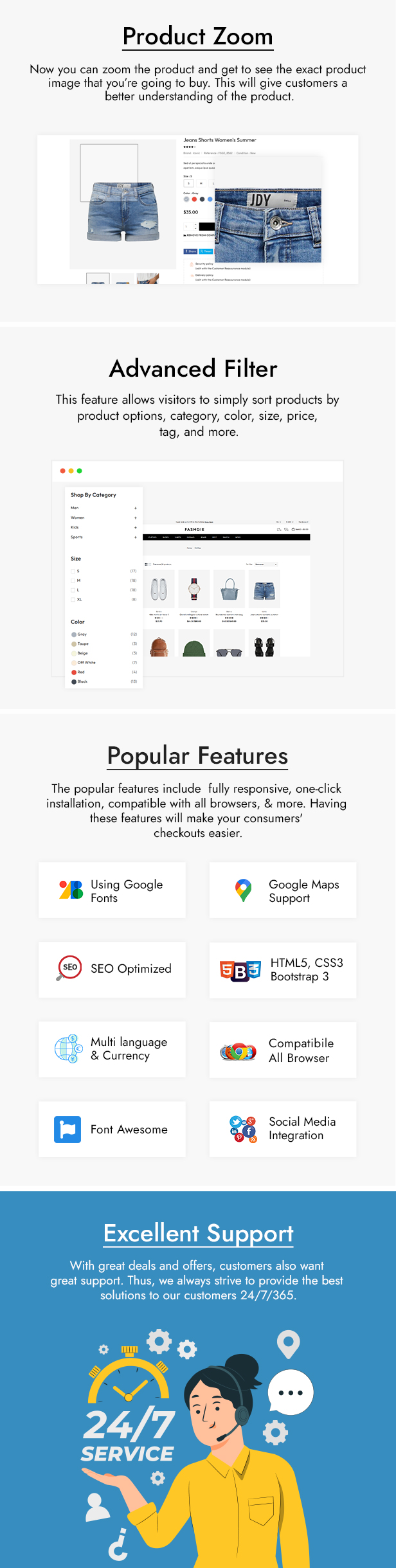 Fashgie - Fashion & Clothing Store Prestashop Theme - 4