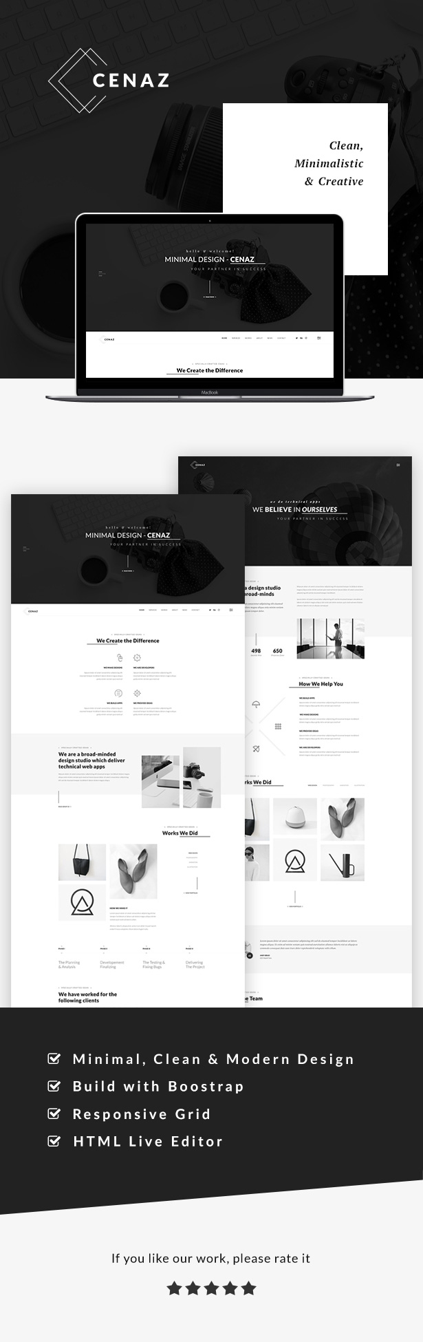 CEZAN - Minimal Multipurpose WordPress Theme