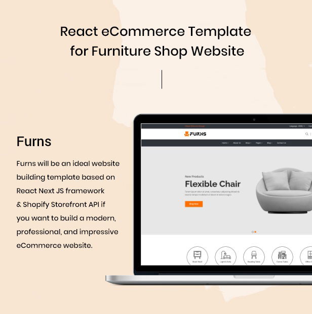 React eCommerce Template