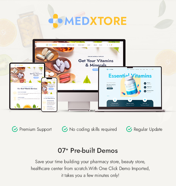 MedXtore – Pharmacy, Medical & Beauty Elementor WooCommerce Theme - 6