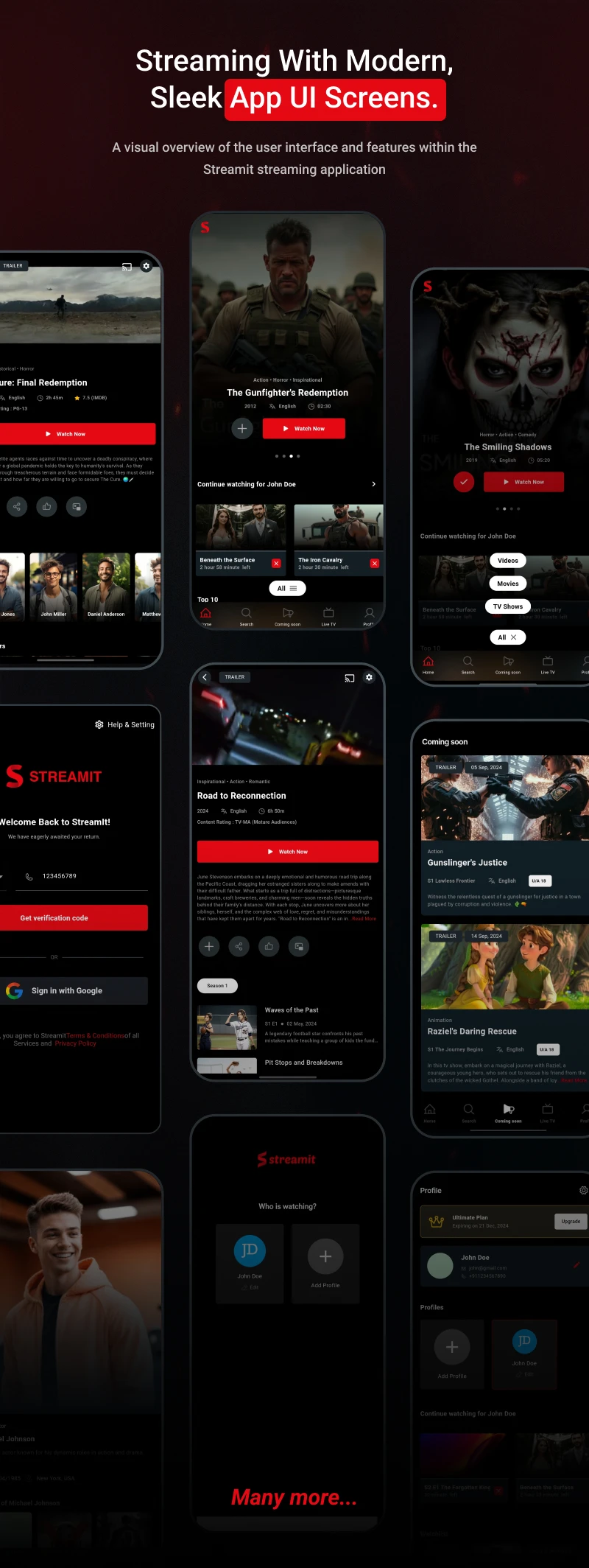 Streamit - OTT Streaming Flutter App (Add-on) - 12