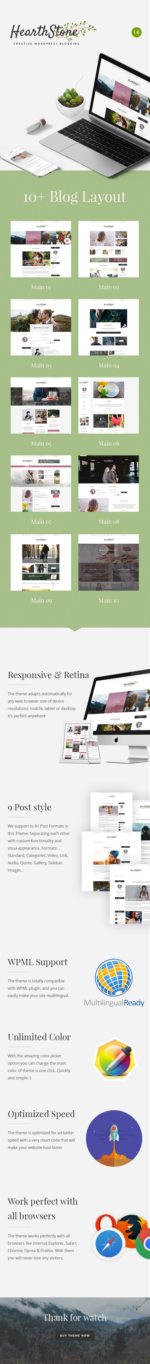HearthStone - Responsive WordPress Blog Theme - 9