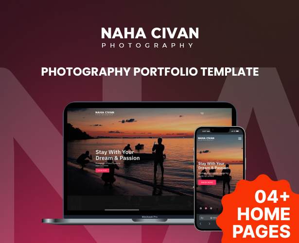 NahaCivan - Photography Portfolio HTML Template - 1
