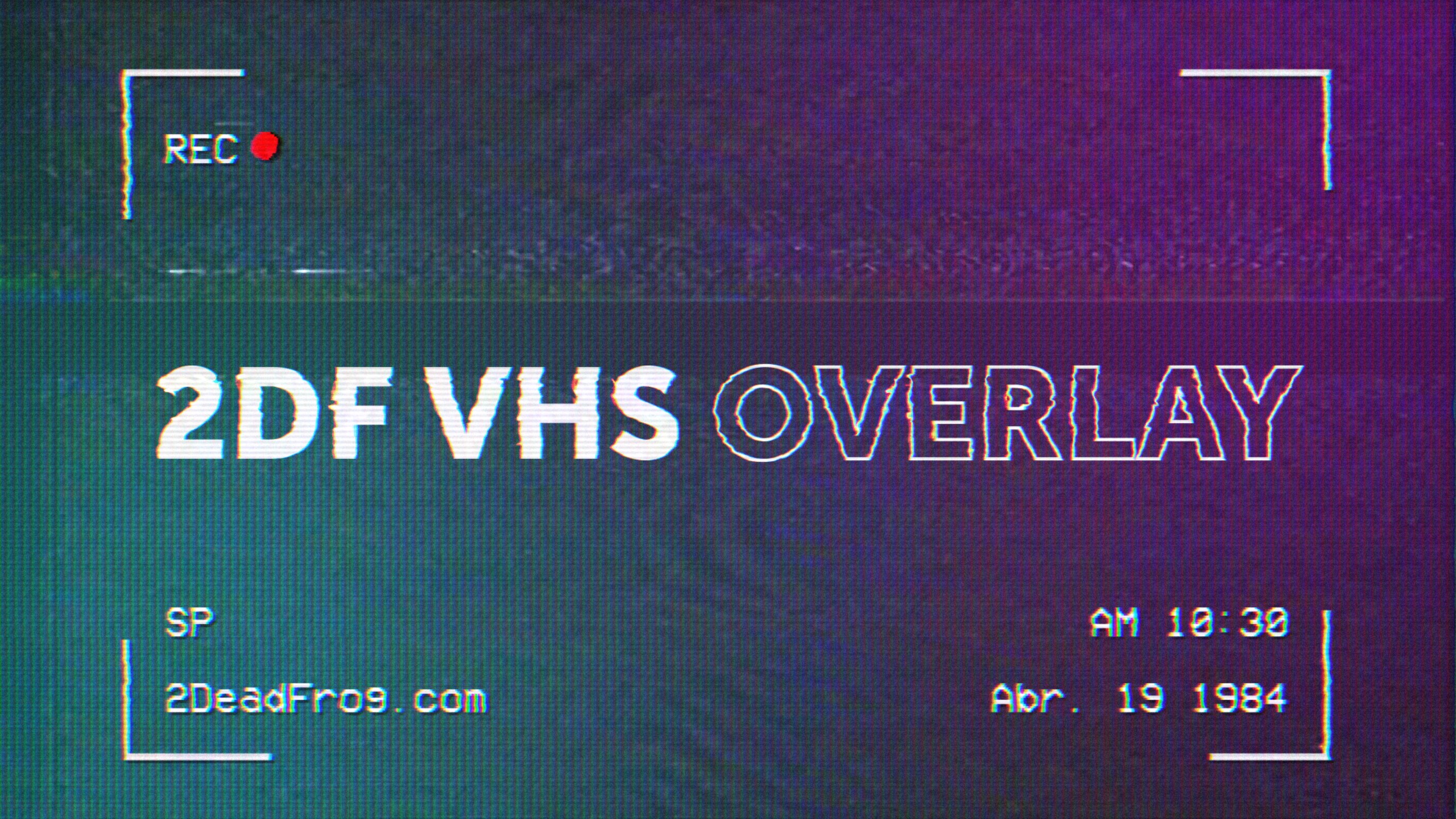 2DF VHS Overlay - 1