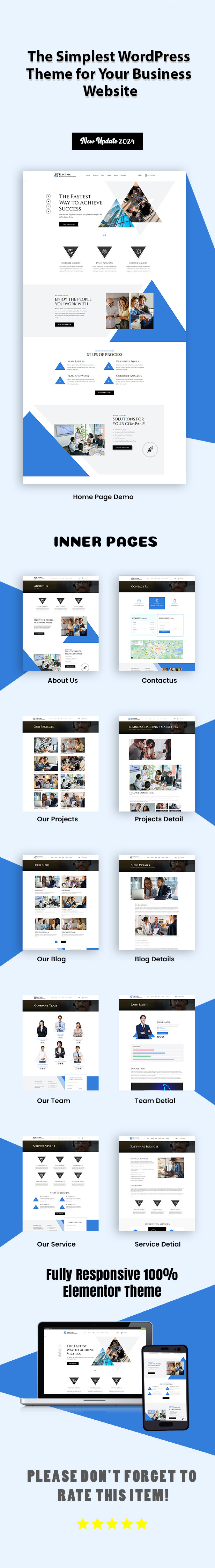 Electric - Elementor Business Consulting WordPress Theme​ - 2