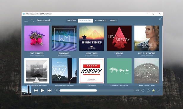 sPlayer | HTML5 Desktop App