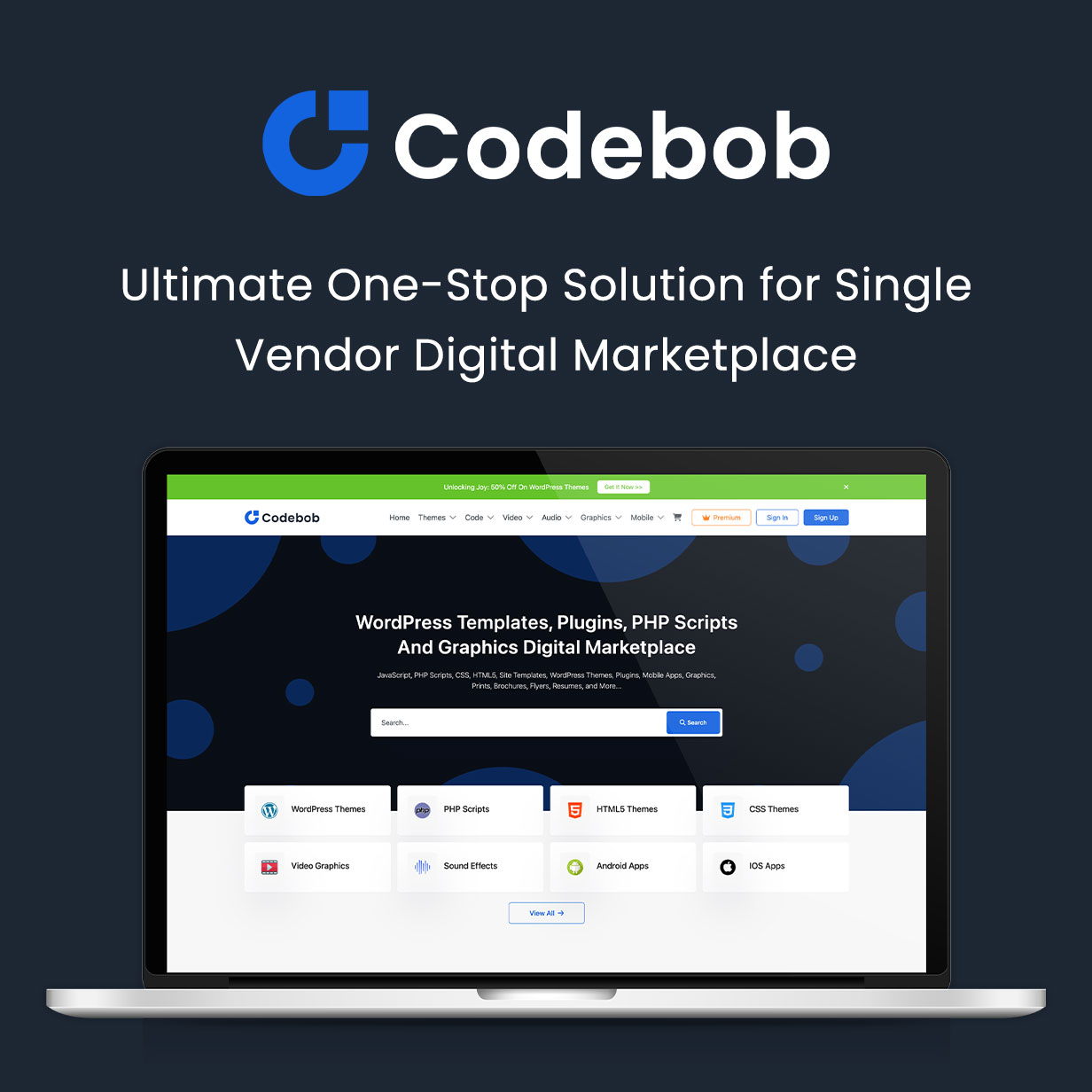 Codebob - Single-Vendor Digital Marketplace - 3