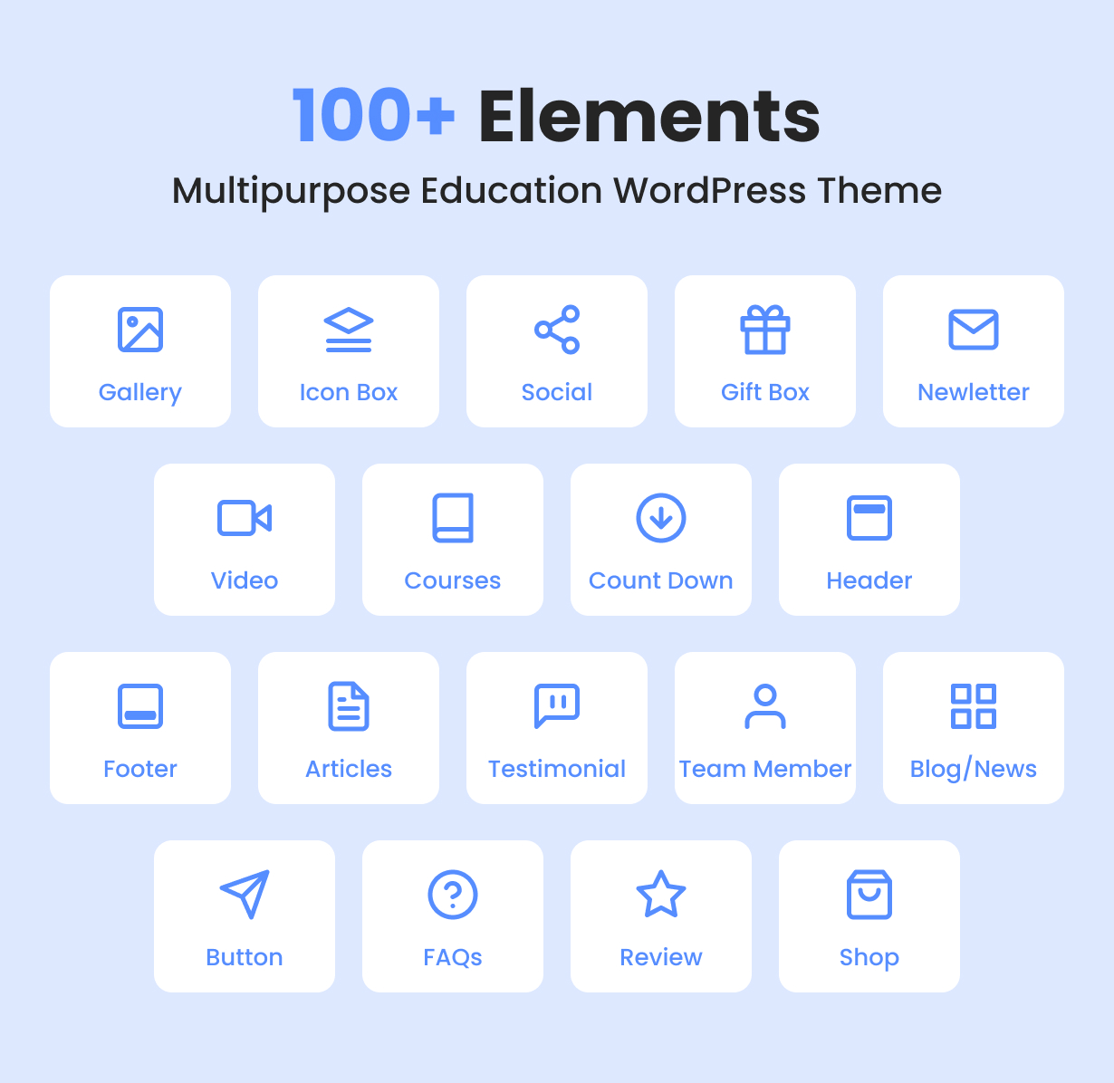 Chủ đề WordPress giáo dục - Bao gồm các bản demo cao cấp